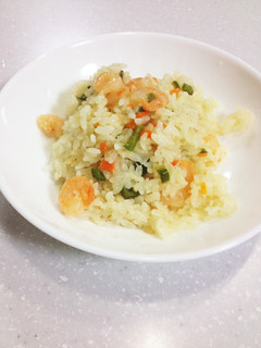 簡単〜炊飯器エビピラフ♪-レシピのメイン写真