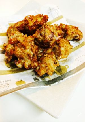 鯵だんごの唐揚げ-レシピのメイン写真