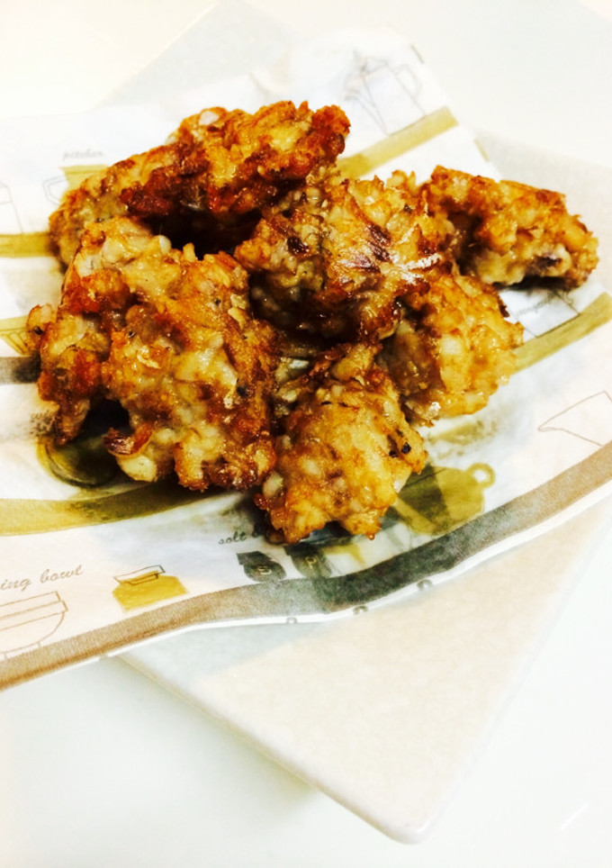 鯵だんごの唐揚げ-レシピのメイン写真