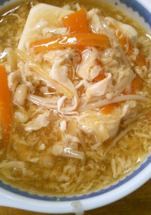 簡単！ あと一品 豆腐の 卵あんかけ-レシピのメイン写真