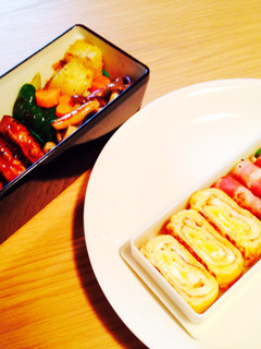 ハンバーグ弁当〜旦那さんLOVE♡〜-レシピのメイン写真