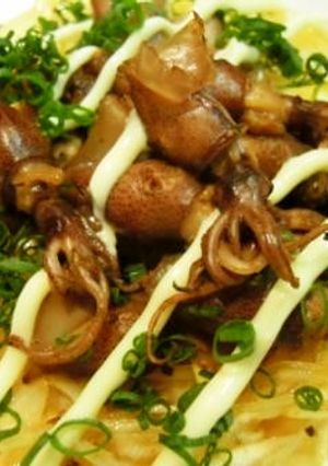 ホタルイカの鉄砲焼き-レシピのメイン写真
