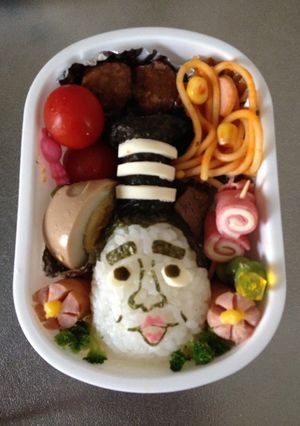 バカ殿 キャラ弁-レシピのメイン写真