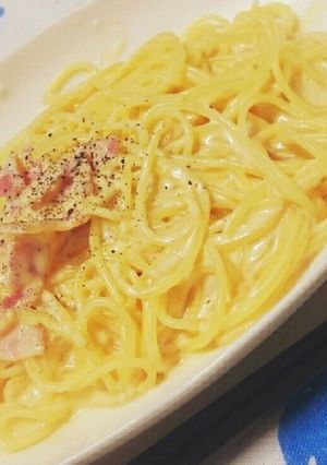 牛乳で簡単クリームパスタ-レシピのメイン写真