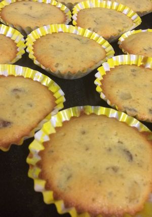 ゆで栗でカップケーキ-レシピのメイン写真