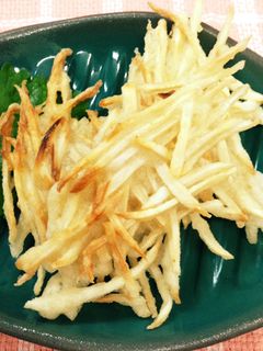 ごぼうが香る♪ごぼうのかき揚げ♪-レシピのメイン写真
