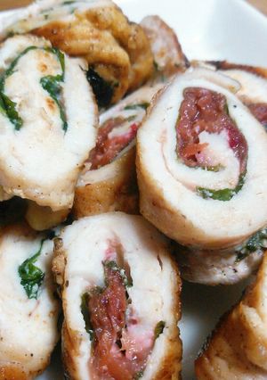 節約！鶏胸肉のしそ梅肉巻き♡お弁当にも♬-レシピのメイン写真