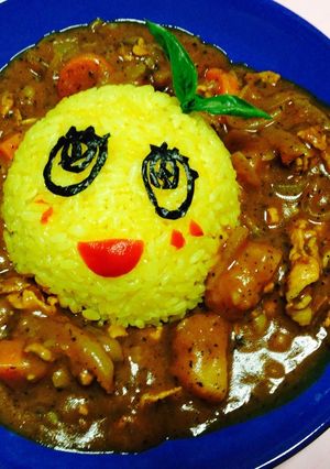 ふなっしーカフェ風ふなっしーカレー-レシピのメイン写真