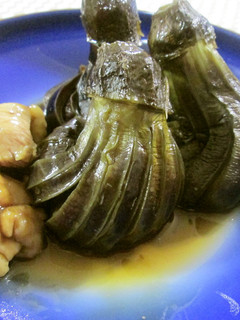茶せんナスと鶏肉のあんかけ煮-レシピのメイン写真