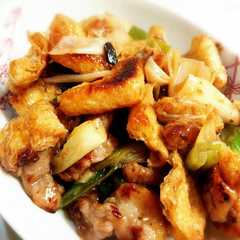 รูปของ 豚肉と油揚げの中華炒め
