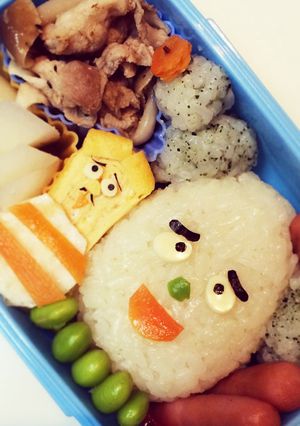 キャラ弁＊サボさんとクルットさん-レシピのメイン写真
