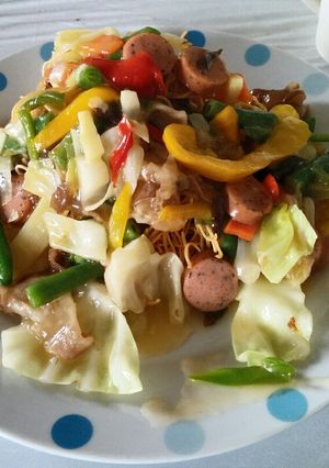 皿うどんでーす。-レシピのメイン写真