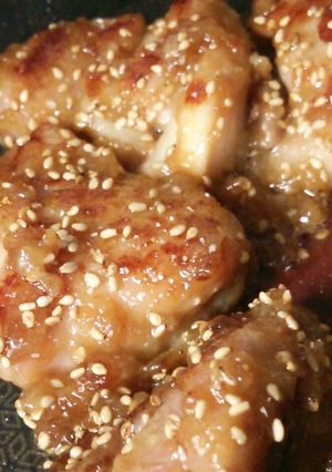 カリッ＆トロッ♪鶏肉のにんにく味噌焼き-レシピのメイン写真