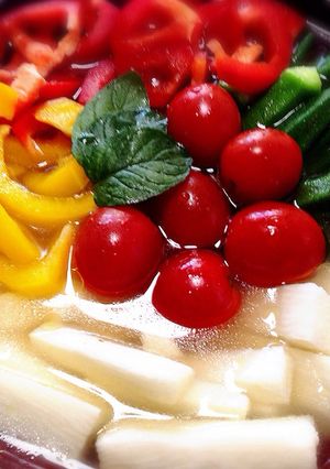 ほんだしを使った野菜のさっぱり簡単マリネ-レシピのメイン写真