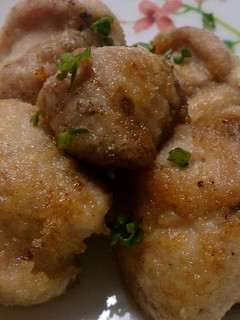 簡単!秋鮭白子ぷにぷにバター焼き-レシピのメイン写真
