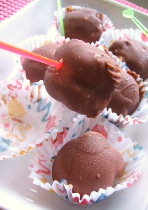 チョコ包みのミルキーアイス★まるで○ノ-レシピのメイン写真