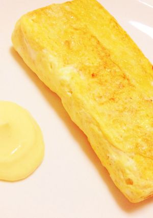 ふんわり☆カニカマのマヨ卵焼き-レシピのメイン写真