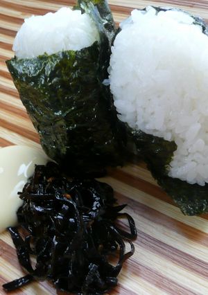 ★マヨネーズ昆布おにぎり★-レシピのメイン写真