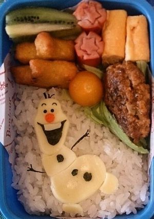 オラフ キャラ弁 簡単♡-レシピのメイン写真