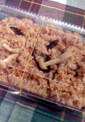 ほんのり赤飯色♪乾物deおこわ-レシピのメイン写真