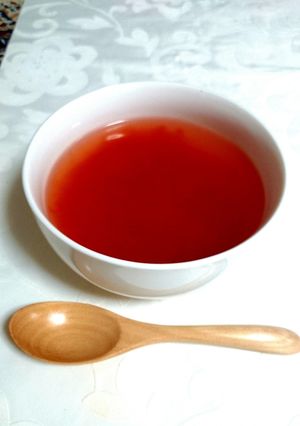 薬膳料理店の★甘酸っぱいトマトのスープ-レシピのメイン写真