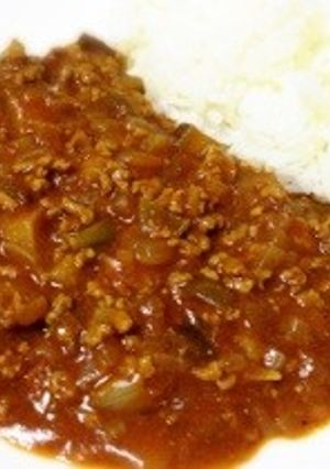 トマトジュースで簡単キーマカレー-レシピのメイン写真