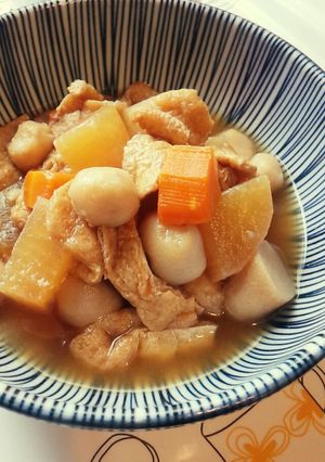 大根・人参・里芋・油揚げの旨煮-レシピのメイン写真