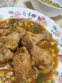 手羽元で★簡単カレー煮込み-レシピのメイン写真