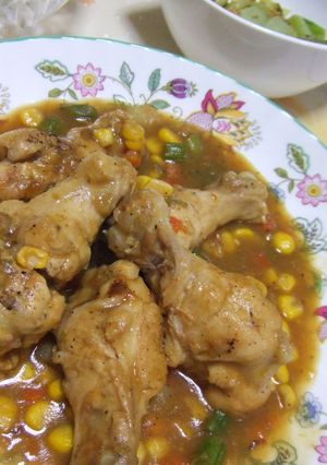 手羽元で★簡単カレー煮込み-レシピのメイン写真
