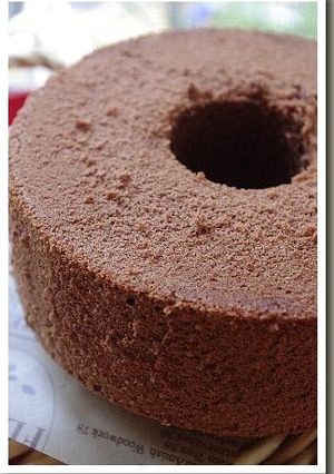シュワシュワ口どけチョコバナナシフォン-レシピのメイン写真