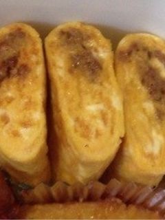 そぼろの卵焼き-レシピのメイン写真