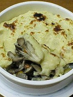 きのこたっぷり♪ポテトグラタン-レシピのメイン写真