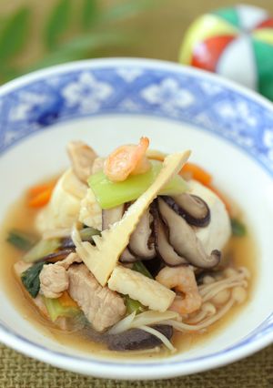 具沢山の五目あんかけ豆腐-レシピのメイン写真