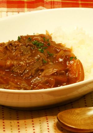 BBQソースで簡単ハヤシライス★☆-レシピのメイン写真