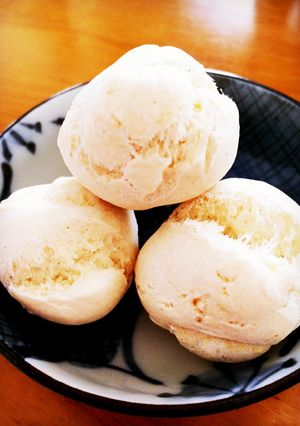 材料1つ＊お好み焼き粉でサクふわパン-レシピのメイン写真