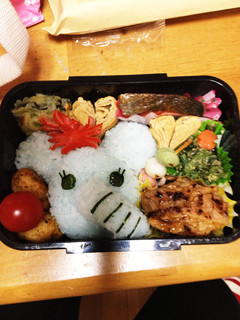 キャラ弁 ぞうさん-レシピのメイン写真