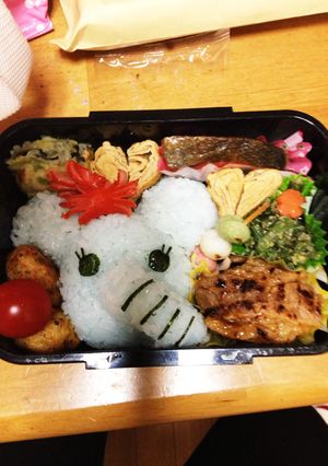 キャラ弁 ぞうさん-レシピのメイン写真