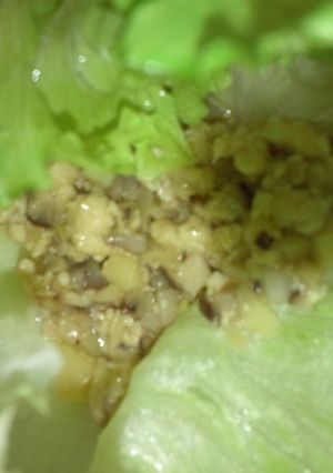 台湾料理：鶏そぼろのレタス包み-レシピのメイン写真