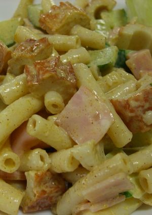 ちくわとマカロニのカレー風味サラダ-レシピのメイン写真