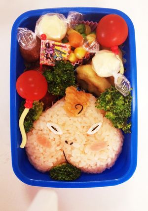妖怪ウォッチ☆キャラ弁☆おならずもの-レシピのメイン写真