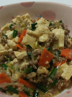 簡単、おいしい、豆腐!手作り麻婆豆腐!-レシピのメイン写真