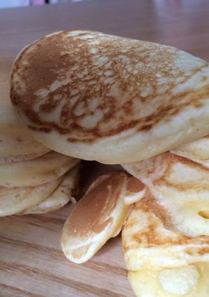 めちゃ簡単ふわふわパンケーキ-レシピのメイン写真