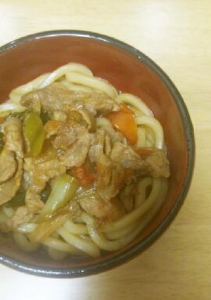 トマトの肉うどん-レシピのメイン写真