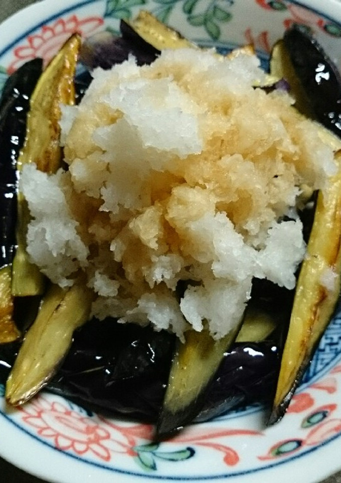 素揚げ茄子のおろし麺つゆ(*^^*)-レシピのメイン写真