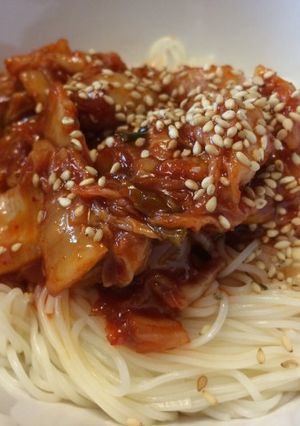 ちょー簡単♡ちょー美味い素麺deビビン麺-レシピのメイン写真