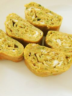 お弁当おかず★青のり粉in玉子焼き-レシピのメイン写真