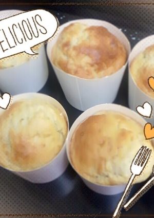 HMでバナナマフィン♪-レシピのメイン写真