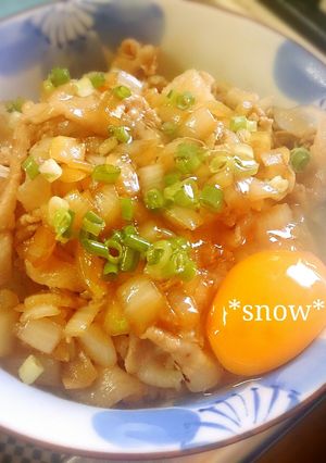 我が家の豚丼♪-レシピのメイン写真