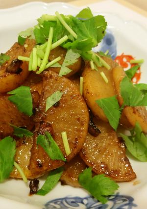 大根のにんにくバターしょう油-レシピのメイン写真