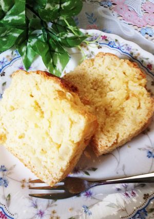 ☆簡単☆HMで生アップルパウンドケーキ♡-レシピのメイン写真